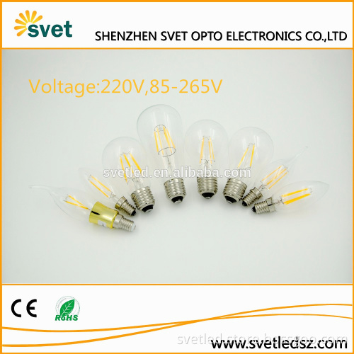 UL CE RoHS Patented LED LIGHT C35 E14 4W 400LM Edison Filament LED Bulb